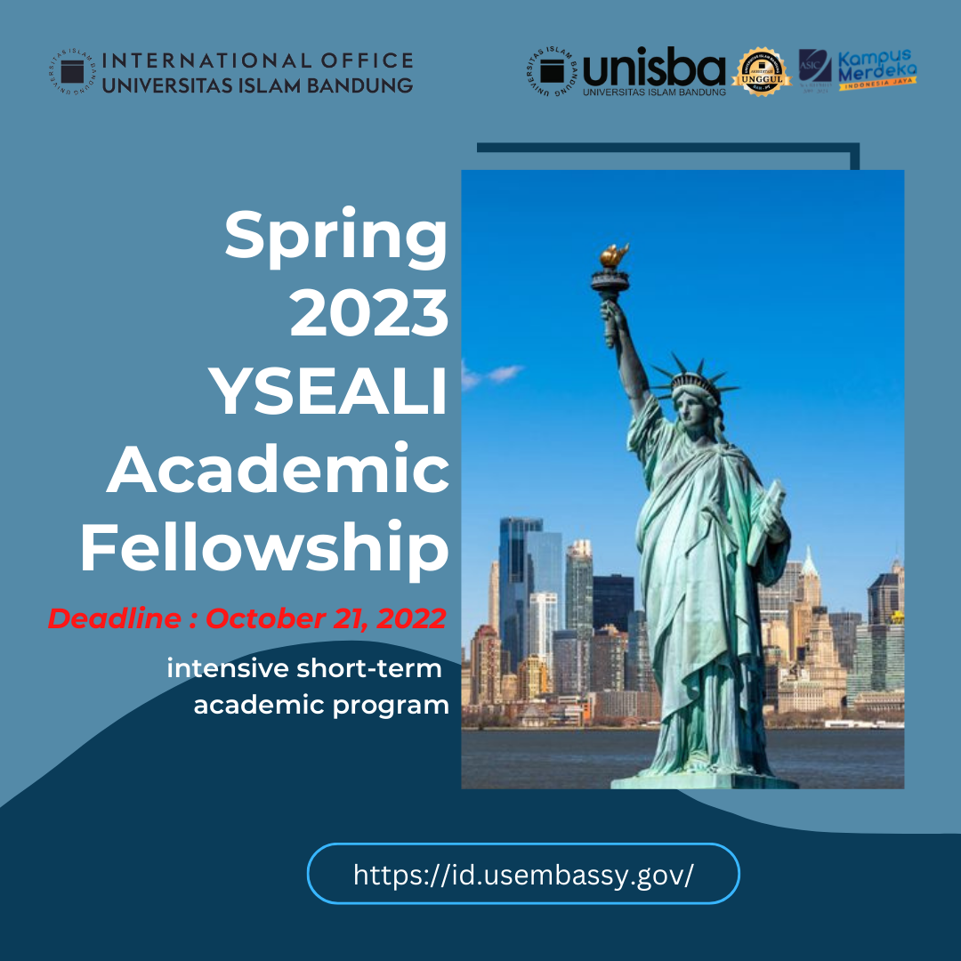 Spring 2023 YSEALI Academic Fellowship – International Office